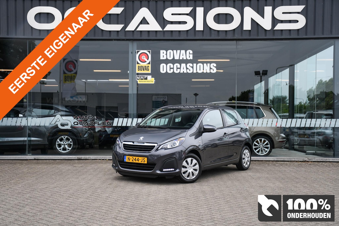 Peugeot 108 - 1.0 e-VTi Active 1 EIGENAAR/ LED/ HILLHOLD/ DAB - AutoWereld.nl