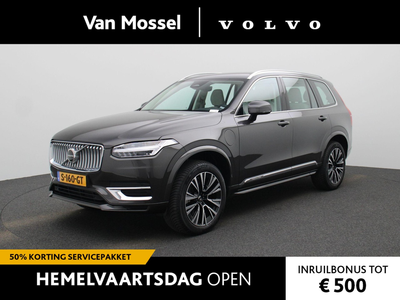 Volvo XC90 - T8 Recharge AWD Core Bright | 7-Zits | Leder | Navigatie | Camera | Stoel/Stuurverwarming - AutoWereld.nl
