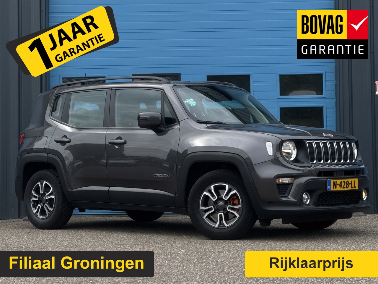 Jeep Renegade - 1.3T-e Limited | Navi | Clima | RIJKLAAR - AutoWereld.nl