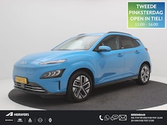 Hyundai Kona Electric - EV Premium Sky 64 kWh / Trekhaak / Warmtepomp / 3-Fase laden / Bluelink / SoH 100% / Leder
