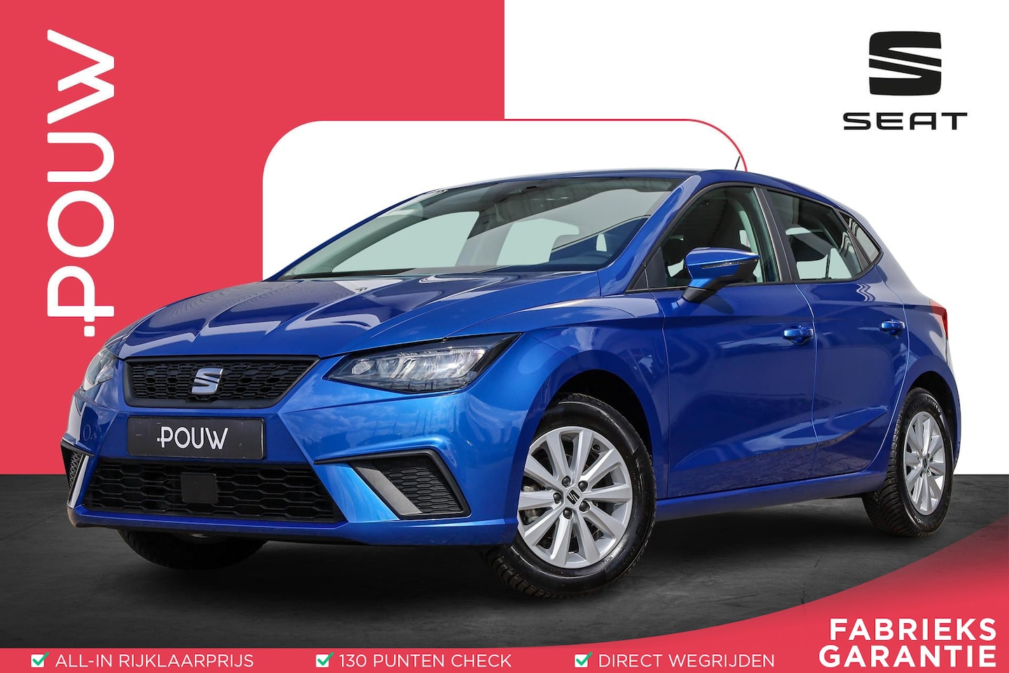 Seat Ibiza - 1.0 EcoTSI 95pk Style | Cruise Control | Climate Control | Parkeersensoren | Apple Carplay - AutoWereld.nl