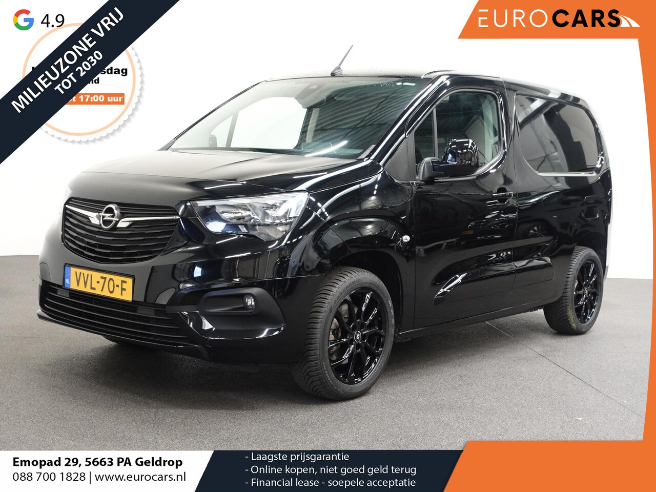 Opel Combo - 1.5D L1H1 Edition Automaat Sport Edition Airco Navi Trekhaak Cruise Parkeersensoren - AutoWereld.nl