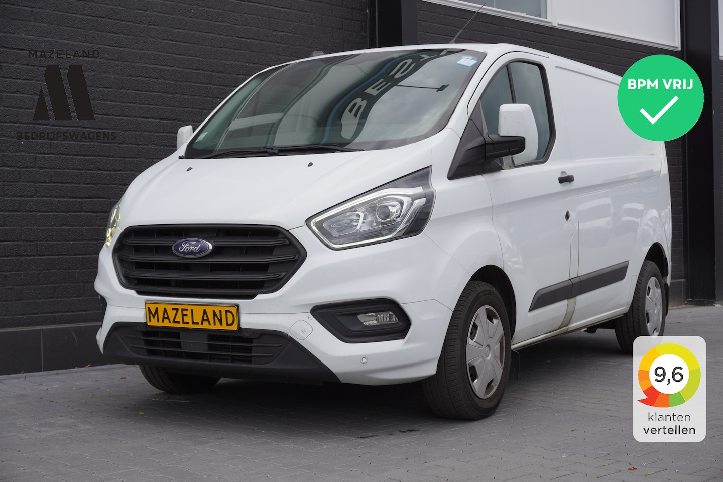 Ford Transit Custom - 2.0 TDCI 130PK EURO 6 - Airco - Navi - Cruise - € 16.950,- Excl. - AutoWereld.nl