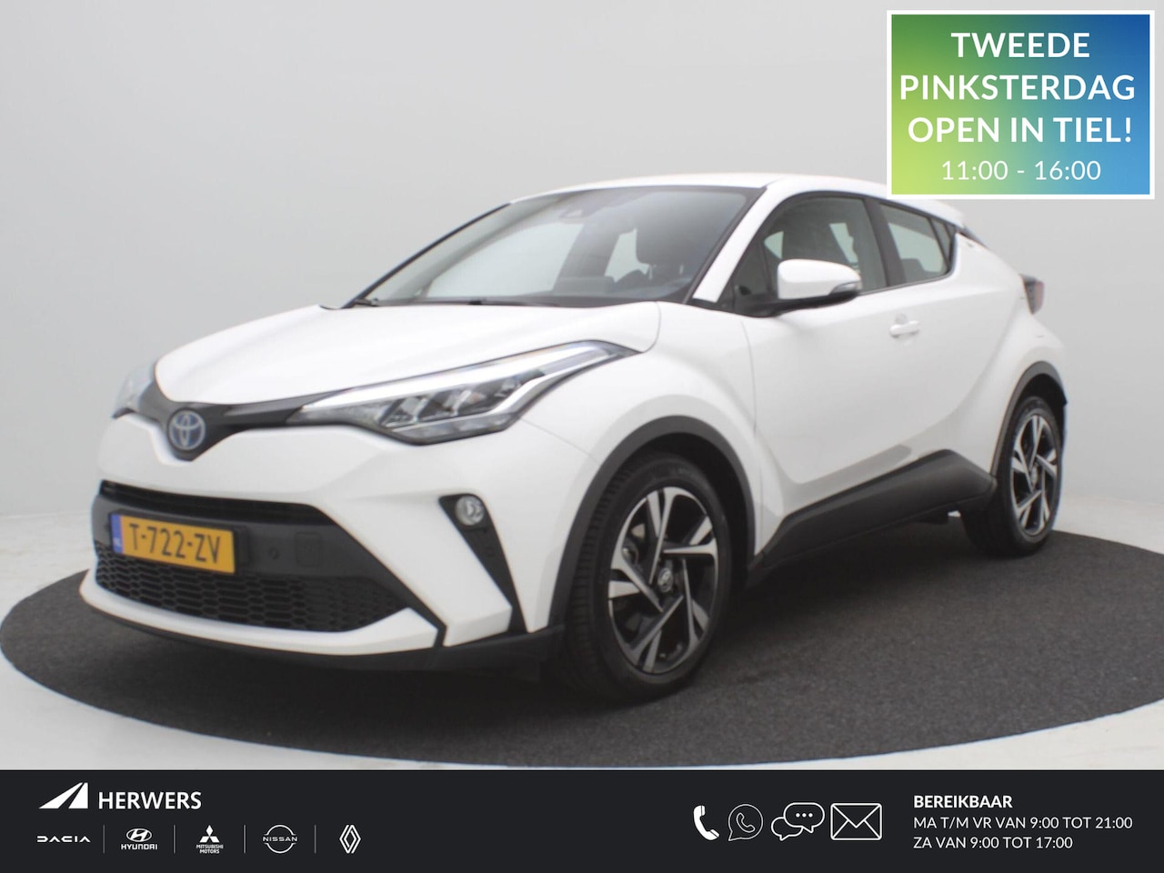 Toyota C-HR - 1.8 Hybrid Dynamic / Adaptieve Cruise Control / Navigatie / 1ste Eigenaar / Airco Climate - AutoWereld.nl