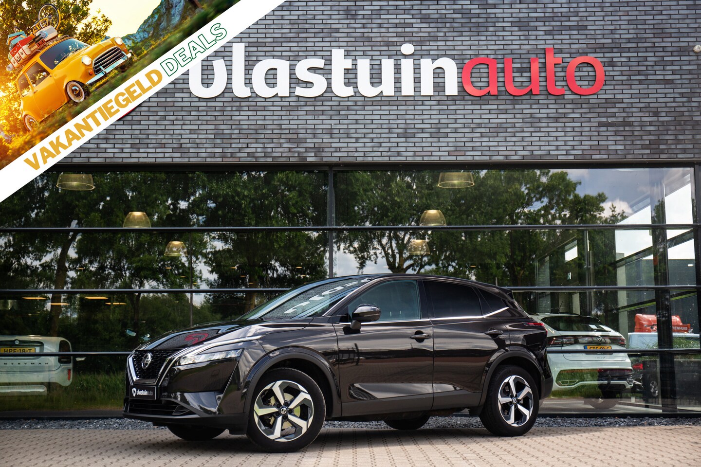 Nissan Qashqai - 1.3 MHEV Xtronic N-Connecta 1.3 MHEV Xtronic N-Connecta , 360°camera, Stuurverwarming, Stoelverwarming, Dodehoek detec - AutoWereld.nl