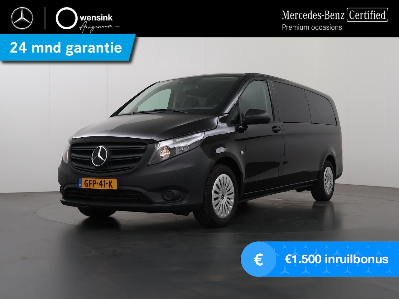 Mercedes-Benz Vito Tourer - 116 CDI Pro XL L3 €65.650,- INCL BTW & BPM | 9-Pers | Navigatie | Distronic | Cruise Contr - AutoWereld.nl