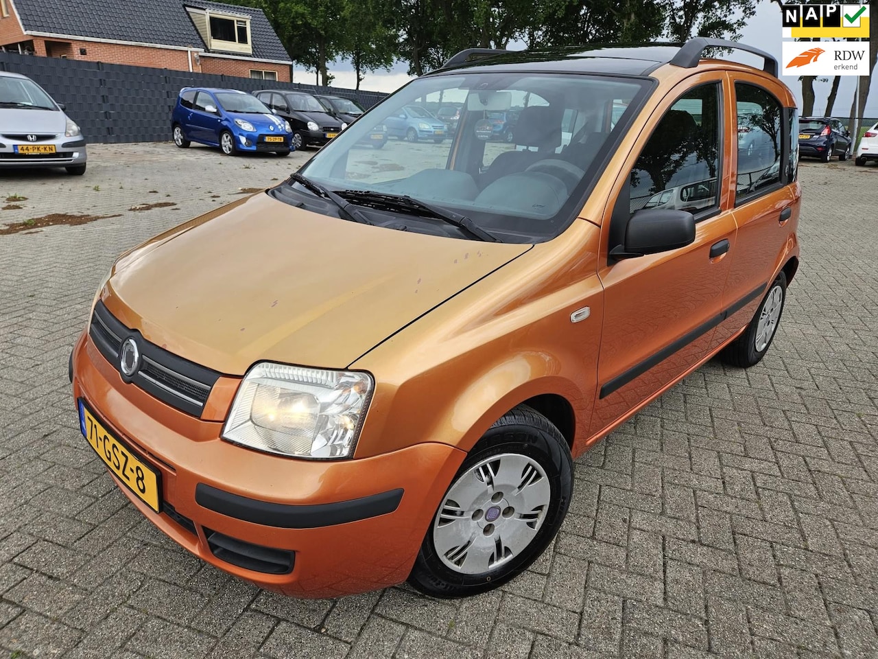 Fiat Panda - 1.2 Emotion. 2008. Airco/Panorama/Trekhaak etc.. APK 01-2026 - AutoWereld.nl