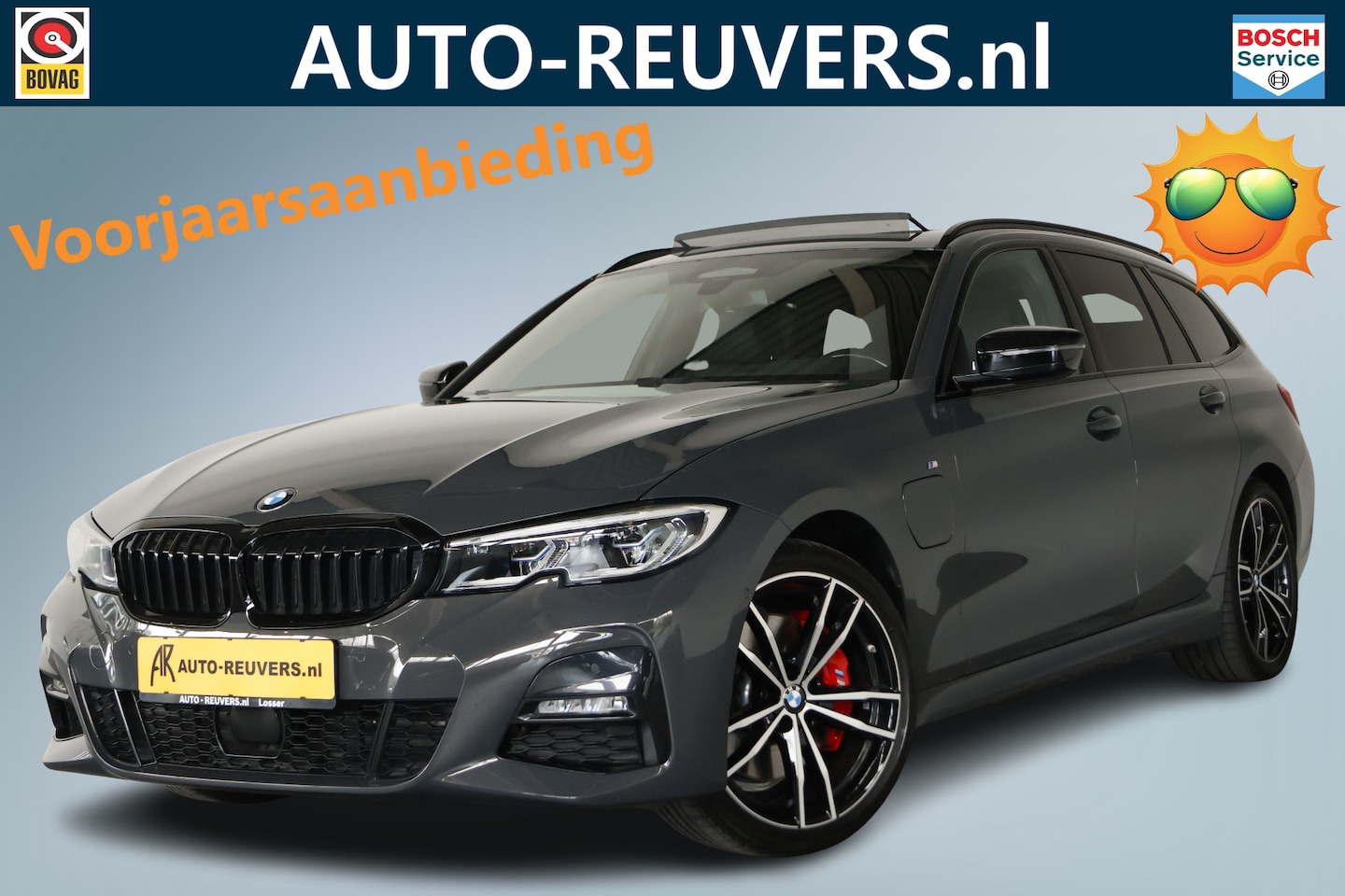 BMW 3-serie Touring - 330e M-Sport Pro Panorama / Opendak / Laser-LED / HUD / Pilot Assist - AutoWereld.nl