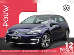 Volkswagen e-Golf - 136pk E-DITION | SoH 95% | Adaptive Cruise | Navigatie | Parkeersensoren
