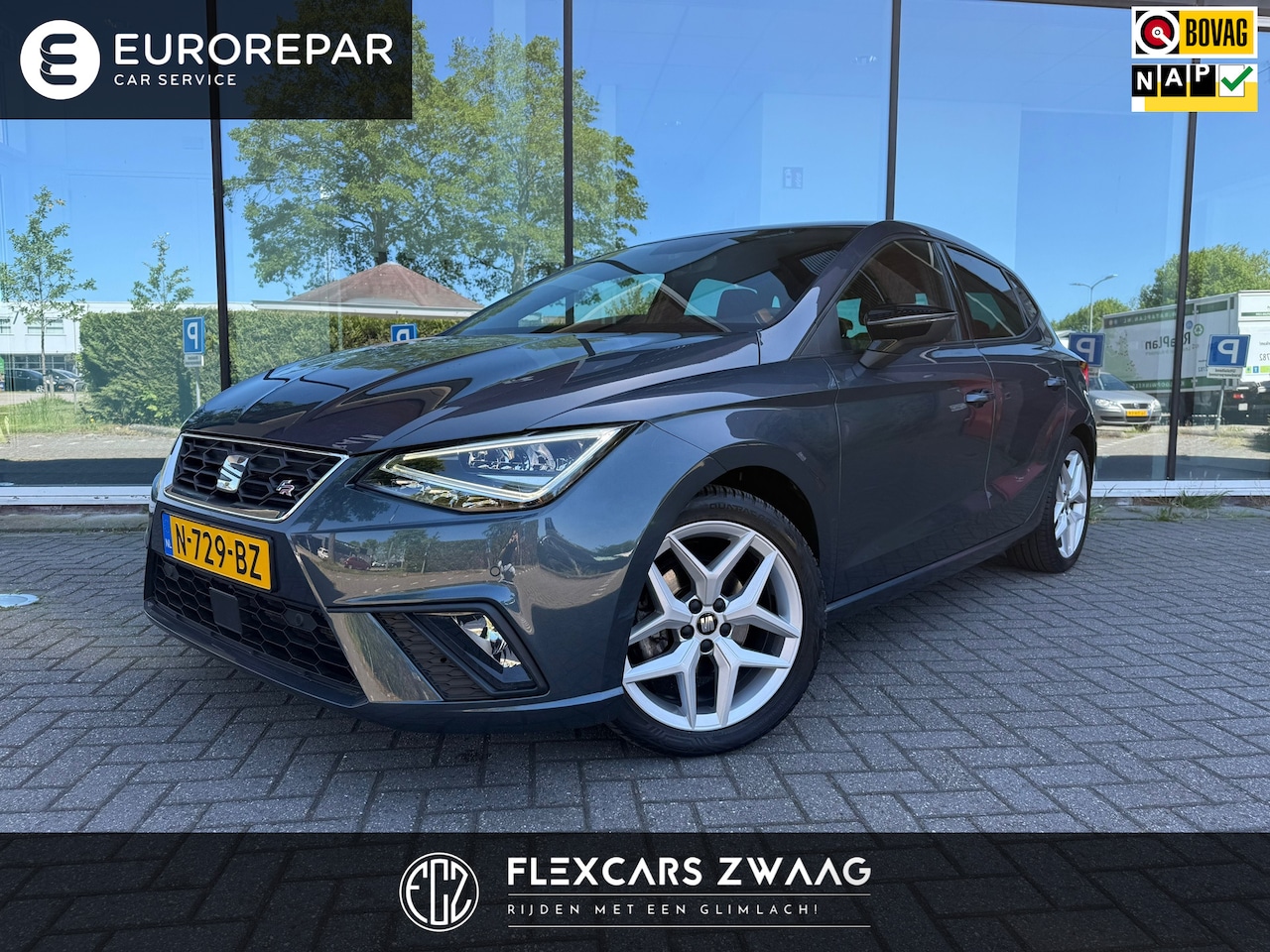 Seat Ibiza - 1.0 TSI 110PK FR Business Intense Plus - Automaat - Navi - Winterpakket - Climate - Parkee - AutoWereld.nl