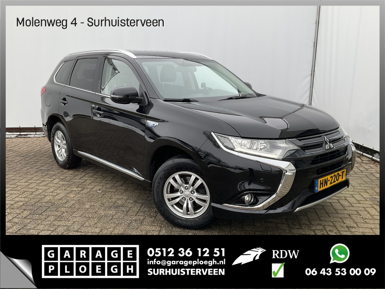 Mitsubishi Outlander - 2.0 PHEV Navi Camera Clima Leer/Alca Business Edition - AutoWereld.nl