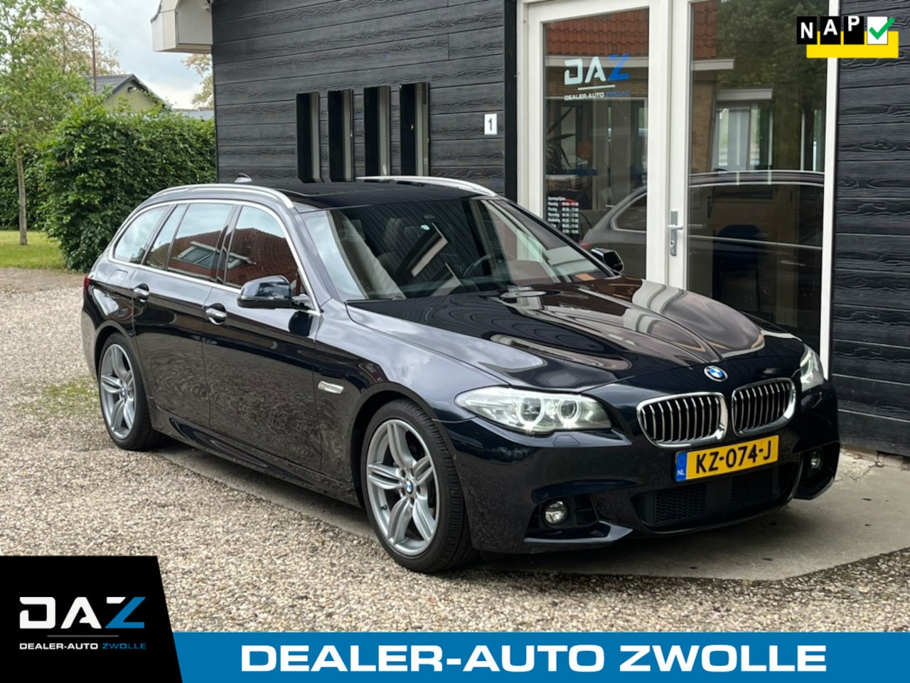 BMW 5-serie Touring - 528xi M Sport Edition High Executive Aut/Ecc/Leer/Navi/Pano - AutoWereld.nl