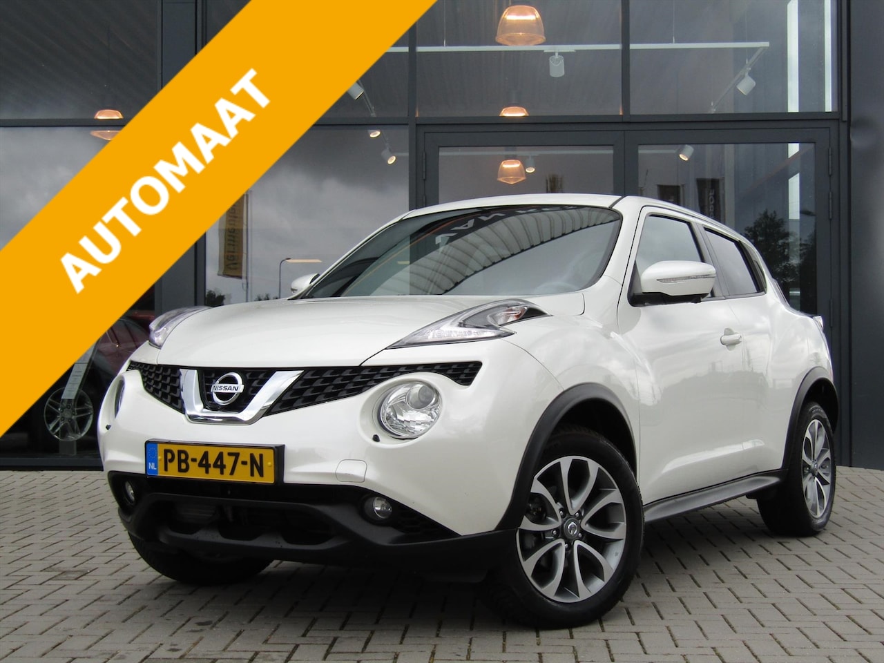 Nissan Juke - 1.6 CVT 2WD Tekna / Navigatie / 360 Camera / Schuif-Kanteldak / Leder / Stoelverwarming - AutoWereld.nl