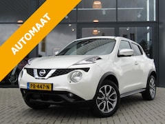 Nissan Juke - 1.6 CVT 2WD Tekna / Navigatie / 360 Camera / Schuif-Kanteldak / Leder / Stoelverwarming