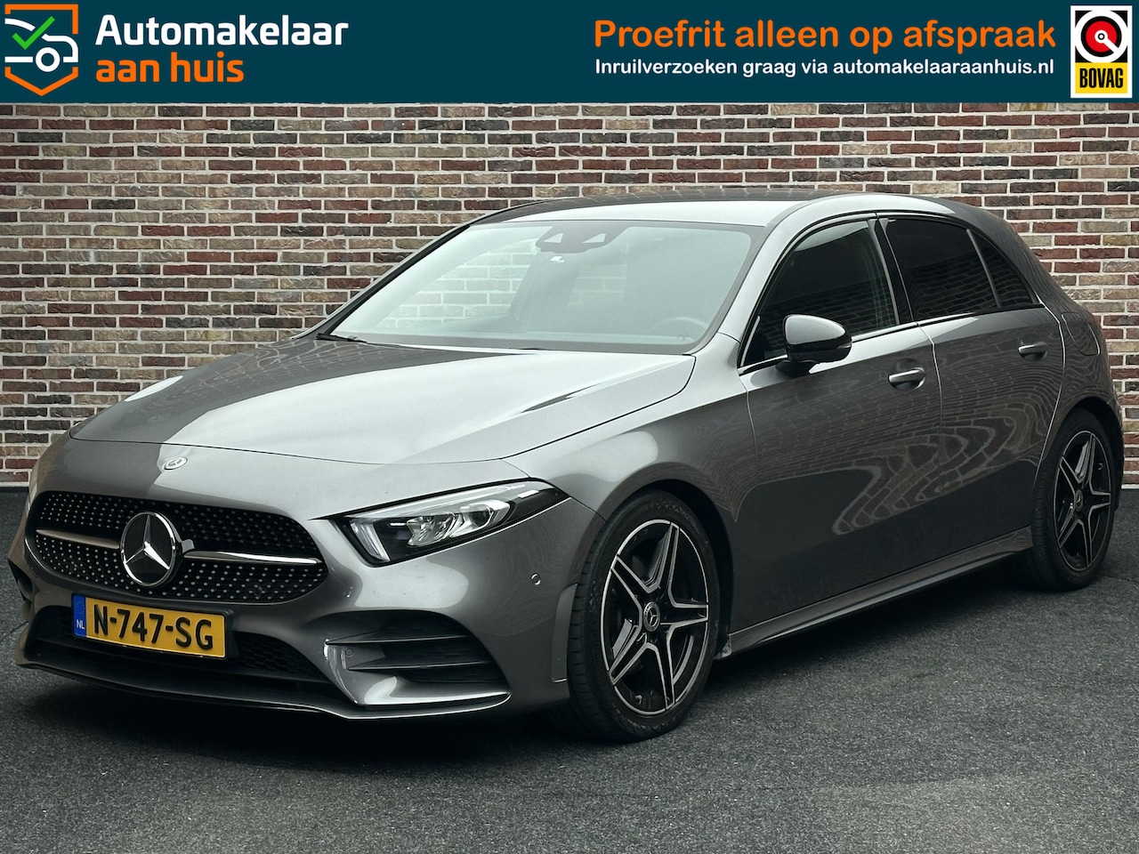 Mercedes-Benz A-klasse - 180 AMG Line Head Stoelverwarming Camera Stoelvrwm - AutoWereld.nl