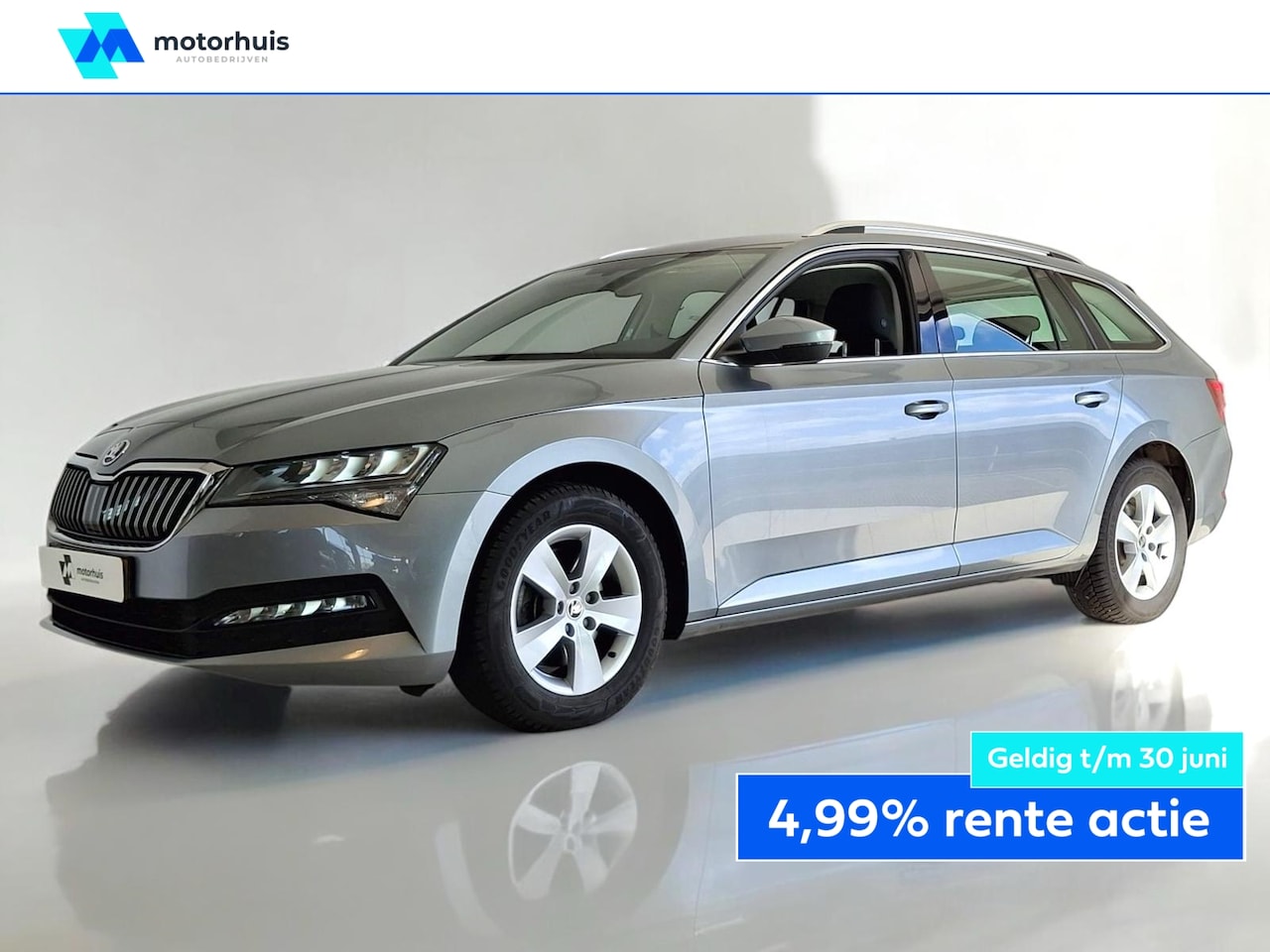 Skoda Superb Combi - 1.5 TSI Greentech ACT 150pk Business Edition LMV PDC TREKHAAK - AutoWereld.nl