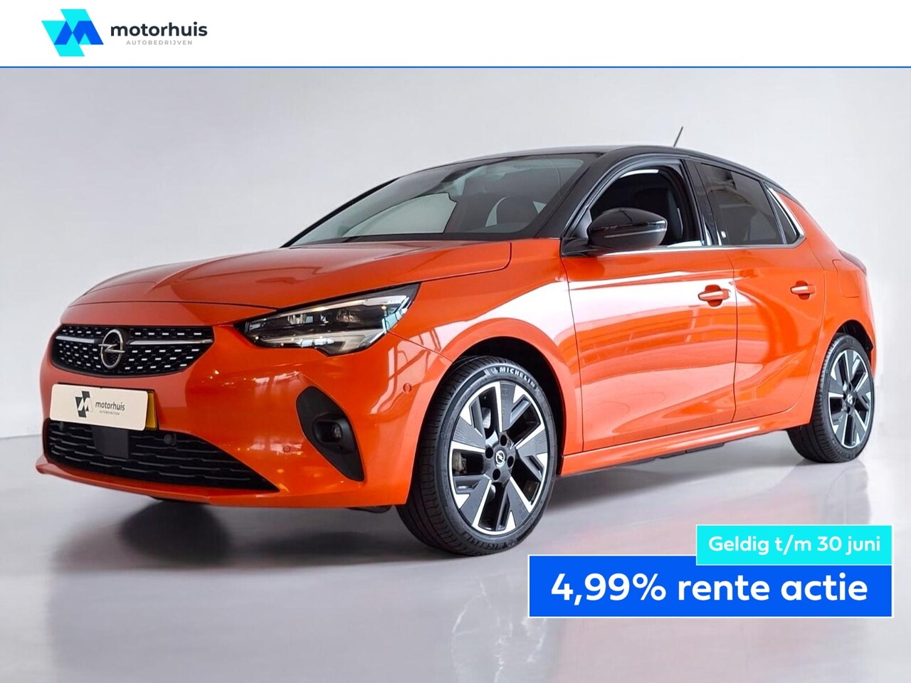Opel Corsa Electric - 50kWh 136pk Launch Edition 3-Fase PREMIUM PACK LEDER LED CAMERA - AutoWereld.nl