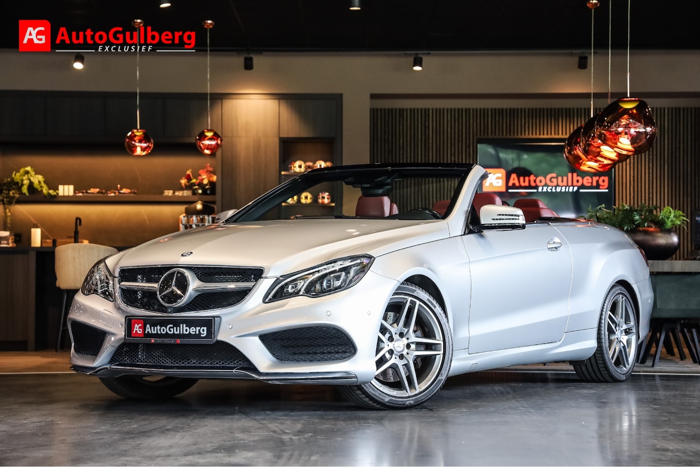 Mercedes-Benz E-klasse Cabrio - 400 AMG Prestige Comfortstoelen Leder/ Memory/ Koeling/ Verwarming, Distronic+, Driving Pa - AutoWereld.nl