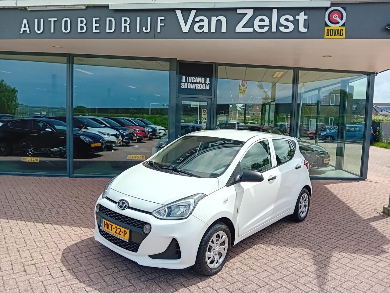 Hyundai i10 - 1.0i i-Motion Automaat, Airco, Multimedia systeem, Centrale vergrendeling met afstandsbedi - AutoWereld.nl