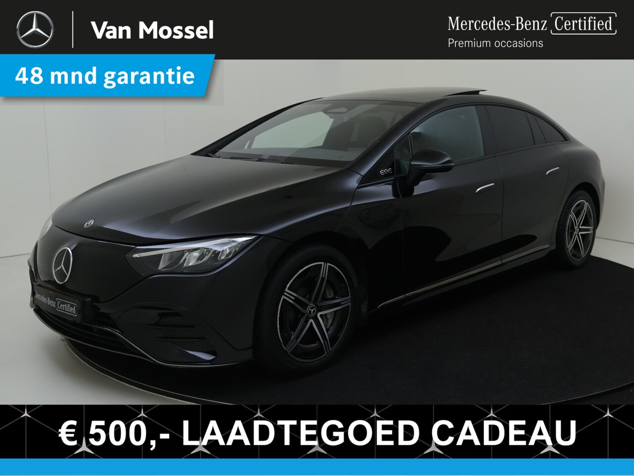 Mercedes-Benz EQE - 350+ AMG Line 91 kWh /Panoramadak /Rijassistentiepakket /Night pakket /19 Inch - AutoWereld.nl