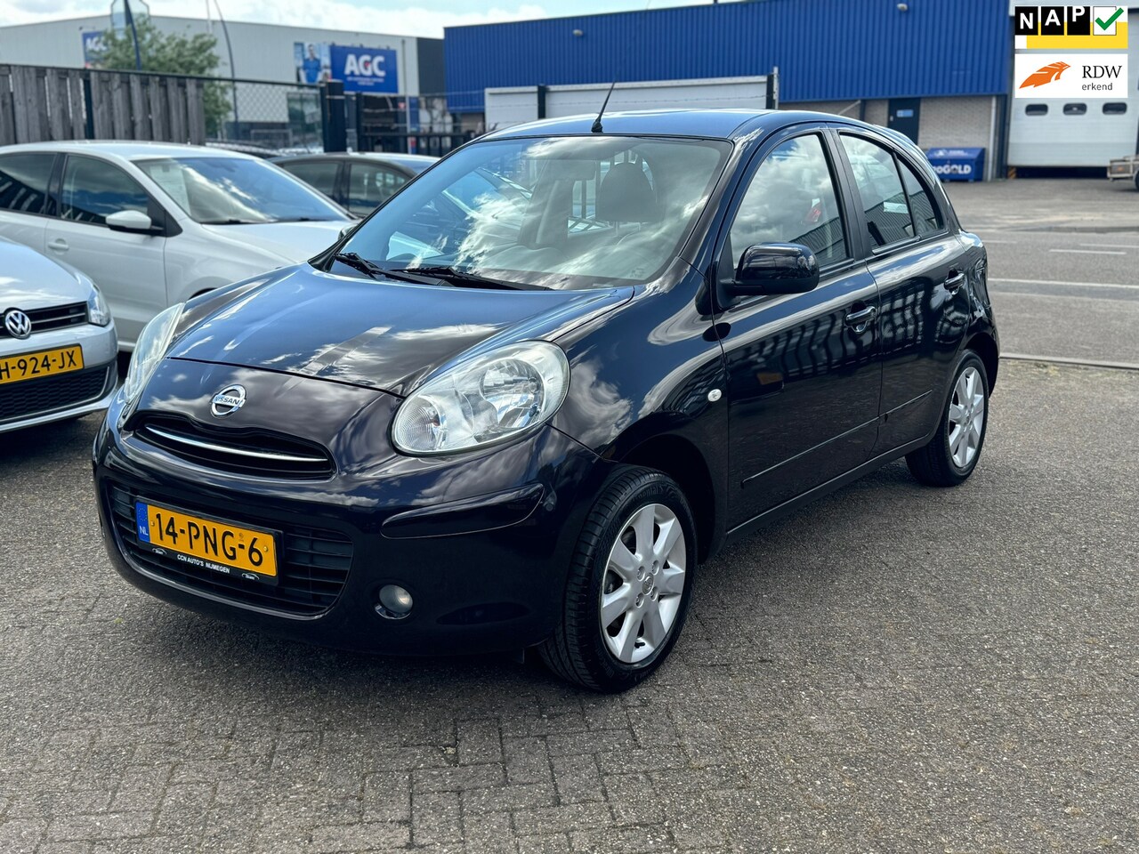 Nissan Micra - 1.2 Connect PDC Navi Cruise Dealer onderh. - AutoWereld.nl