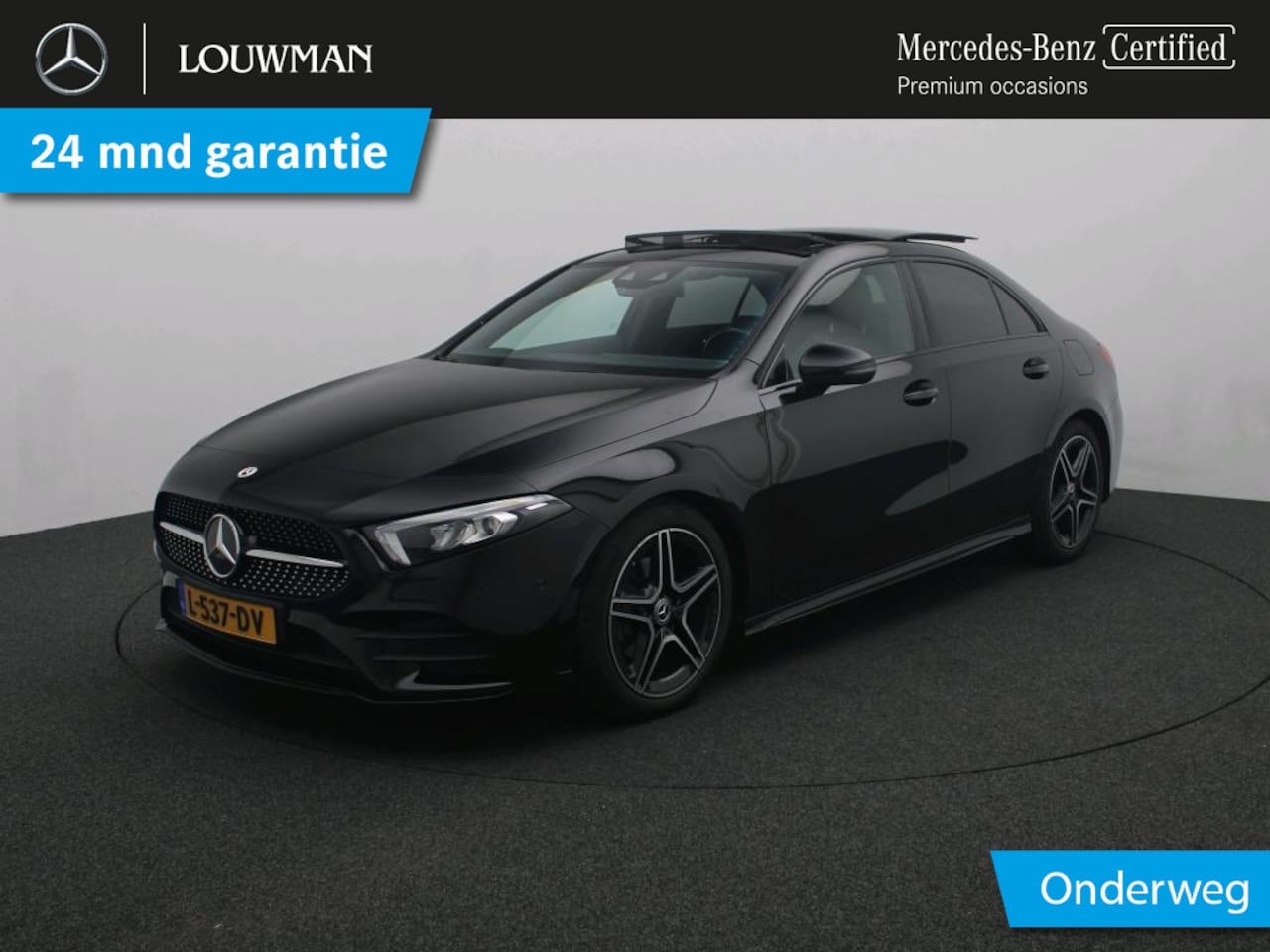 Mercedes-Benz A-klasse - 180 Business Solution AMG AMG Line | Night Pakket | Panorama Schuif-Kanteldak | Sfeerverli - AutoWereld.nl