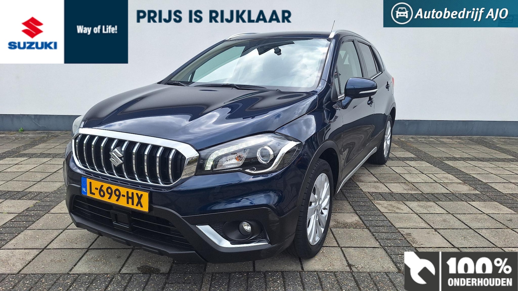 Suzuki S-Cross - 1.4 Boosterjet Select Smart Hybrid rijklaar prijs - AutoWereld.nl