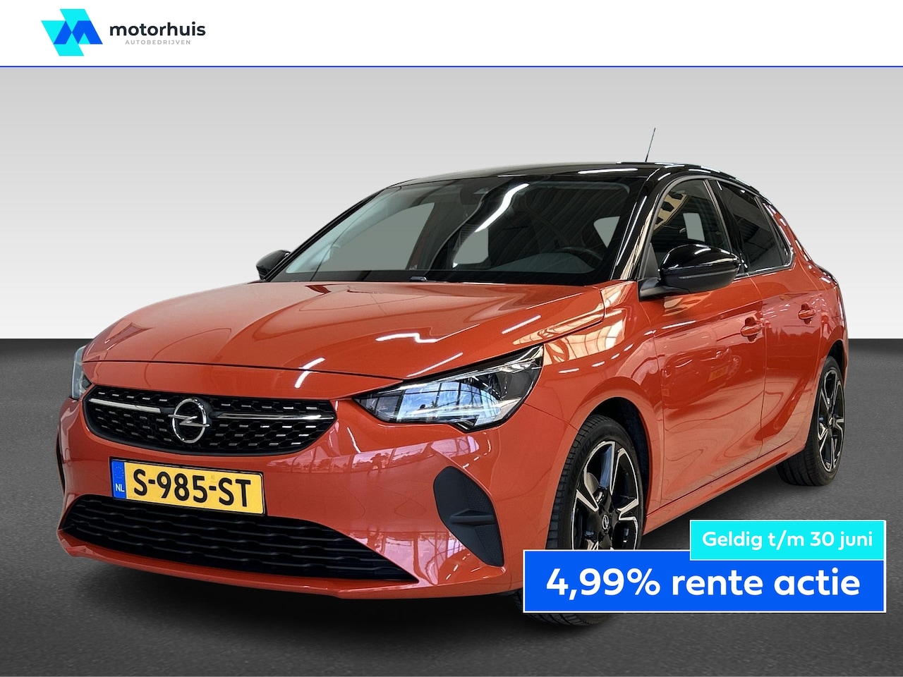 Opel Corsa - 1.2 TURBO 100PK AUTOMAAT ELEGANCE CARPLAY 17INCH PDC TWOTONE CRUISE NAP - AutoWereld.nl