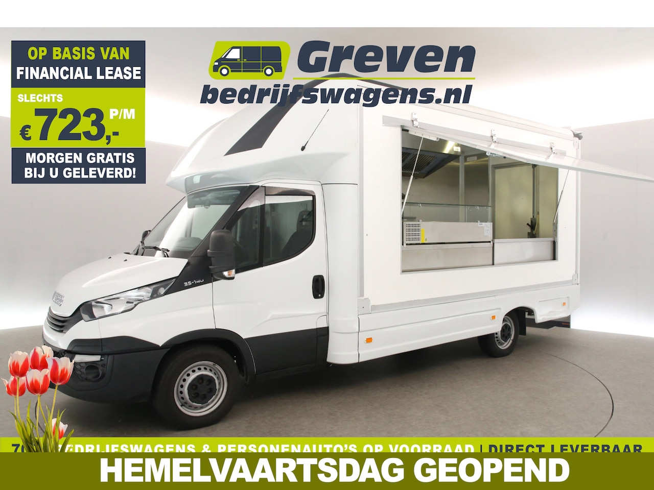 Iveco Daily - 35S14 2.3 410 | Foodtruck | Patatwagen | Verkoopwagen | Patatkraam | Frietwagen | Snackwag - AutoWereld.nl