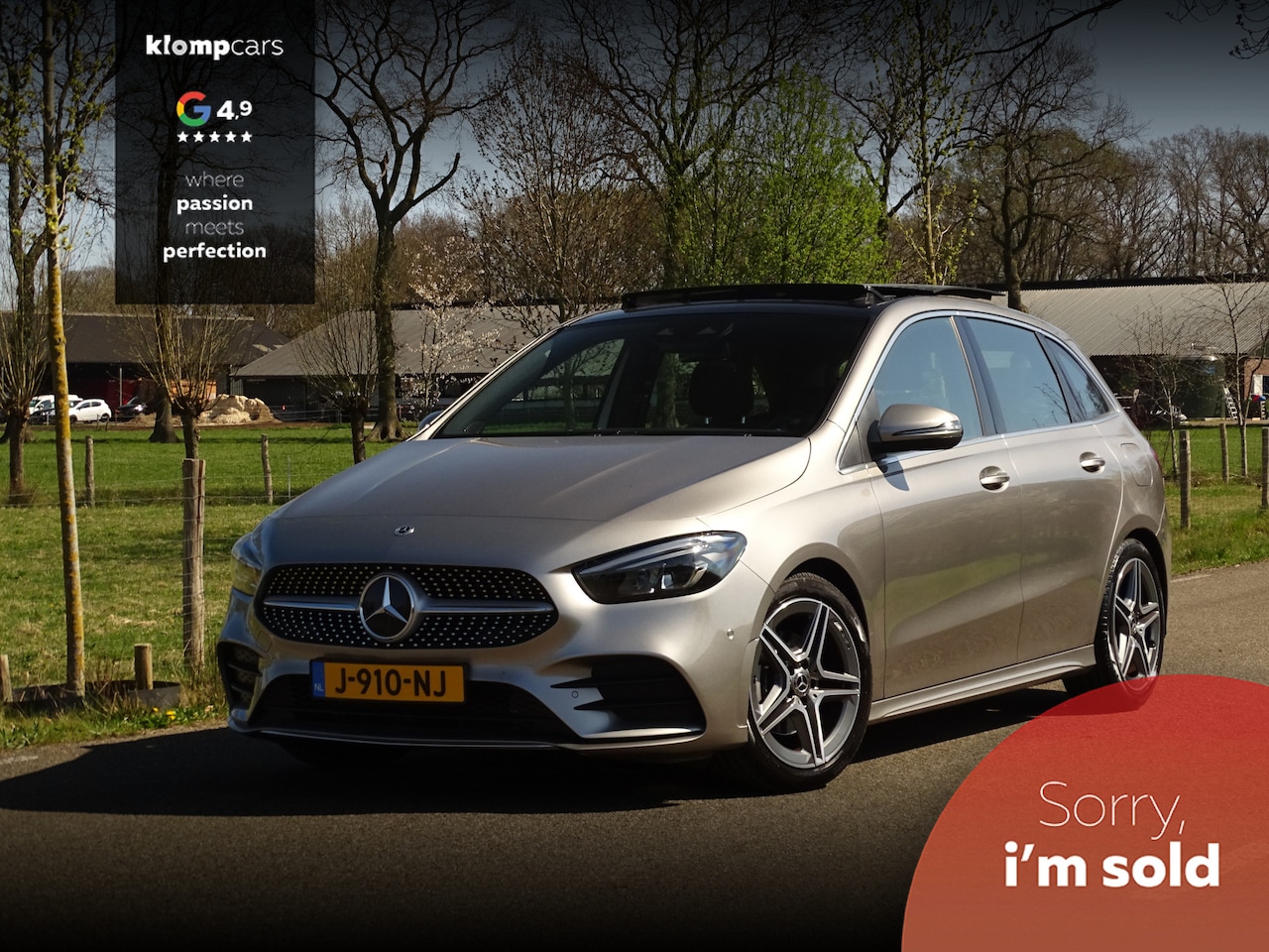 Mercedes-Benz B-klasse - 200 AMG-Line |Schuifdak|Elektr.Trkhk| 360 Cam|Cruise| Apple Carplay Android Auto | NL-auto - AutoWereld.nl