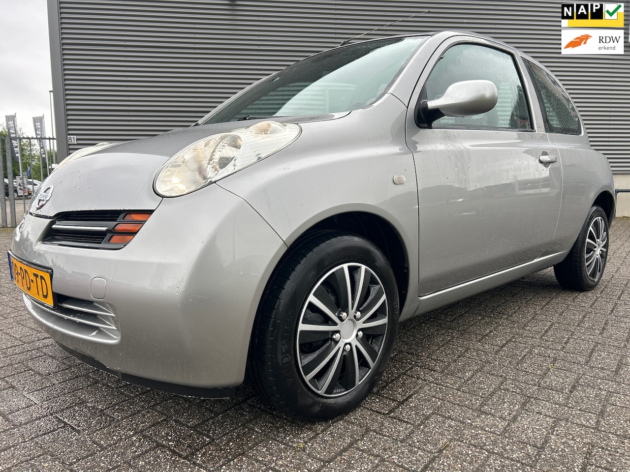 Nissan Micra - 1.4 Acenta NWE APK+ KL BRT. Airco-NAP - AutoWereld.nl