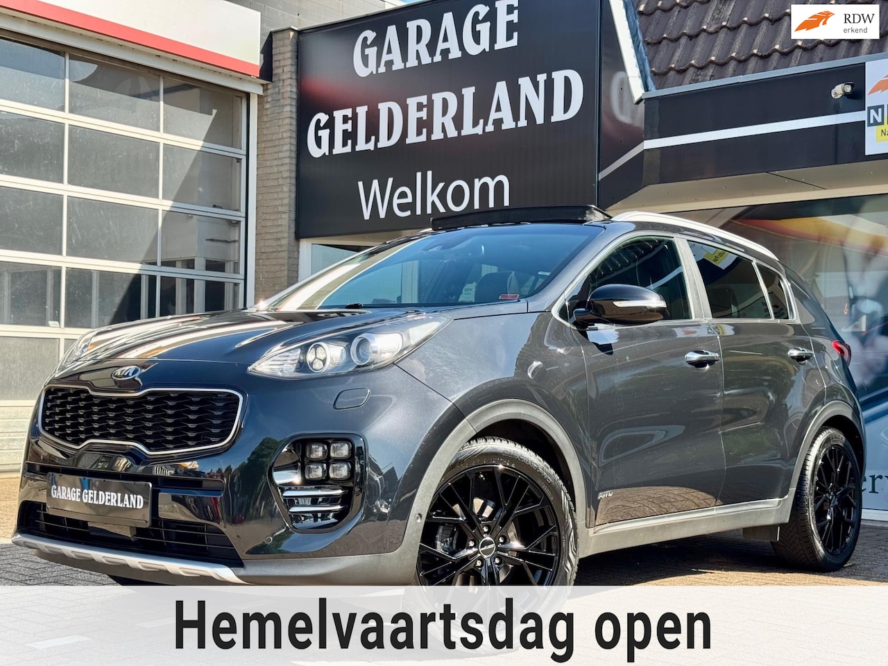 Kia Sportage - 1.6 177PK 4WD GT-Line| Bi-Xenon | Full-Led | Volleder | Camera| Cruise | Climate | Full-op - AutoWereld.nl