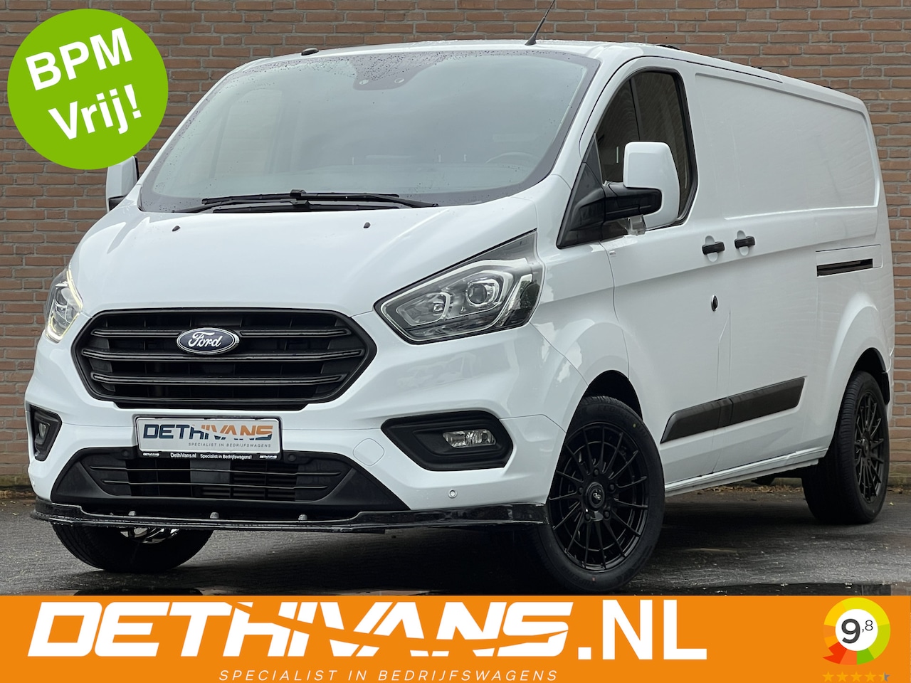 Ford Transit Custom - 2.0TDCI 130PK Lang / Carplay / 2x Schuifdeur / Dakdragers - AutoWereld.nl