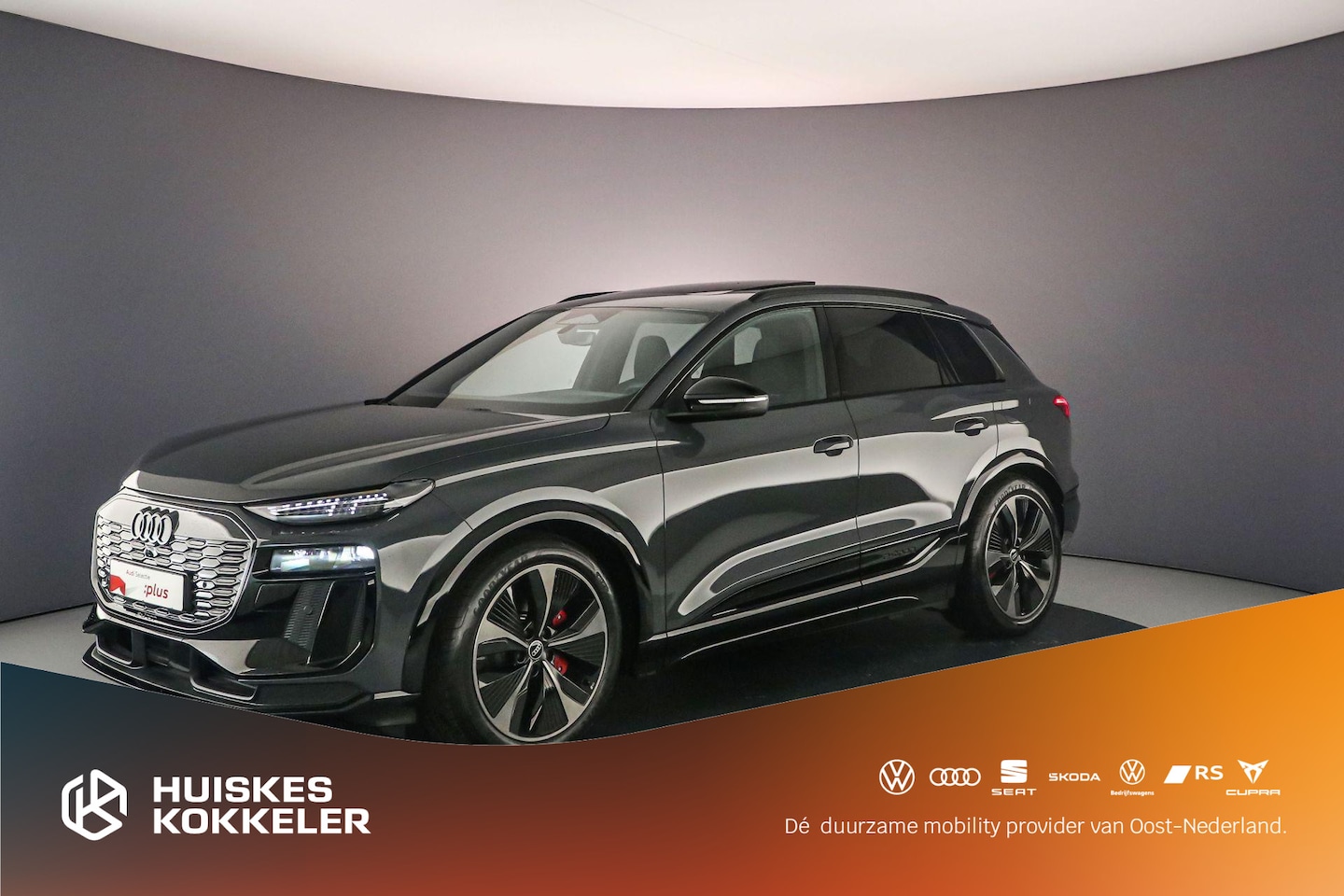 Audi Q6 SQ6 e-tron - Edition One 490PK | Pano | B&O | Top-View | Head-Up | 21-Inch | Matrix | Carbon | MMI Pro - AutoWereld.nl