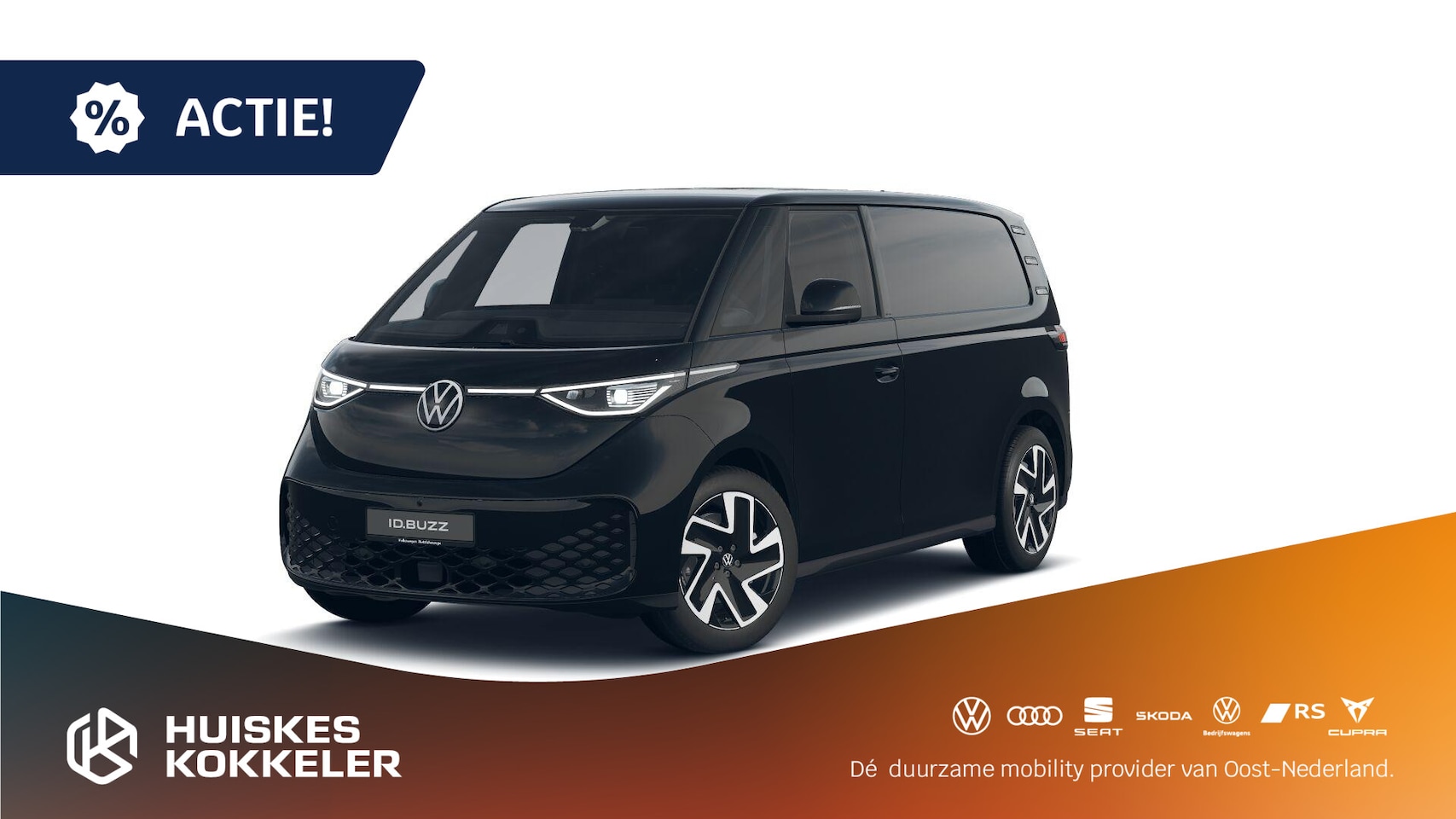 Volkswagen ID. Buzz Cargo - Bulli Edition 340pk 79 kWh 4MOTION | Voor Mekaar Deal > ACTIE-Prijs; bij koop of leasen vi - AutoWereld.nl