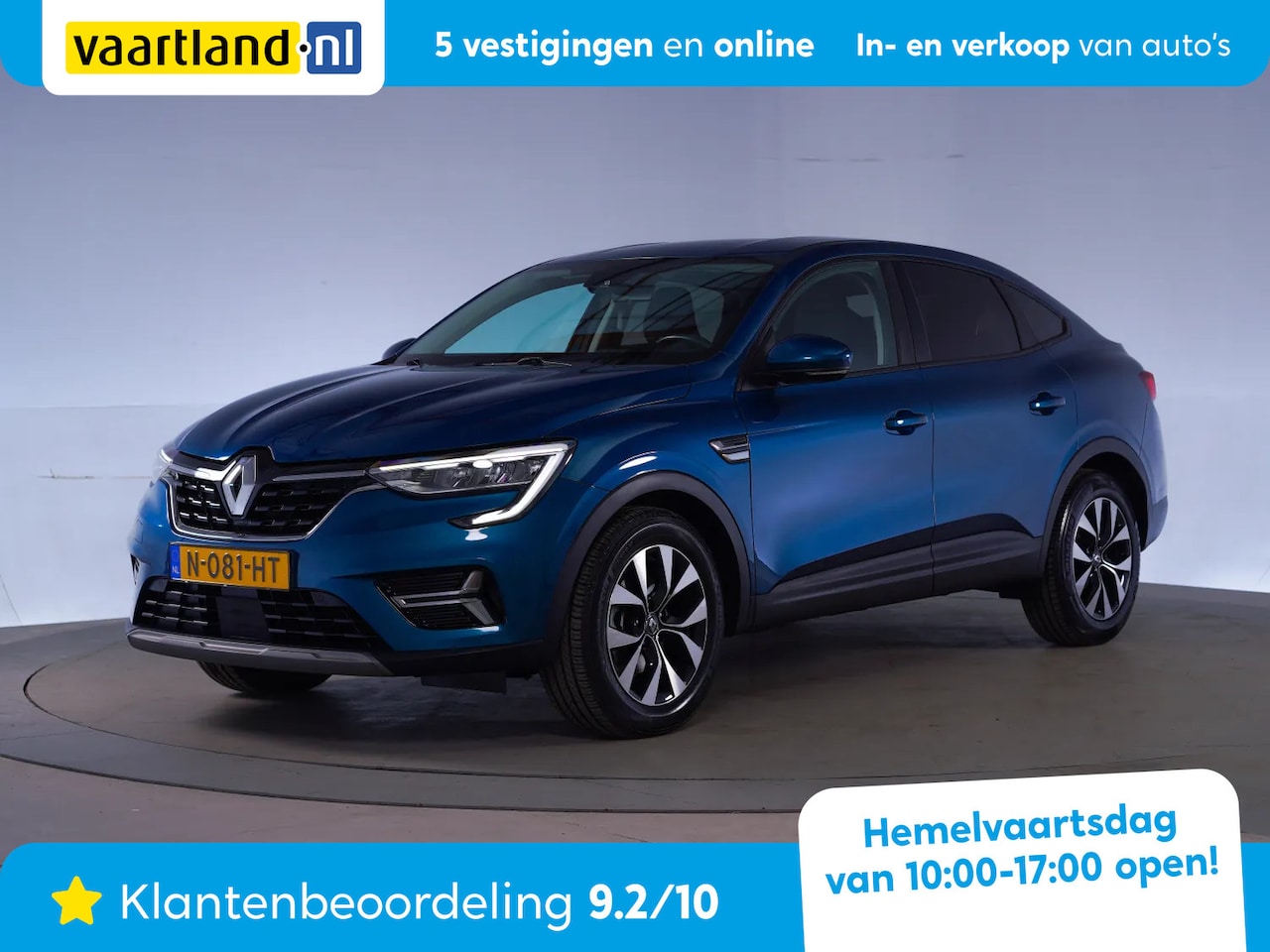 Renault Arkana - E-TECH Hybrid Zen Aut. [ LED Navi Trekhaak ] - AutoWereld.nl