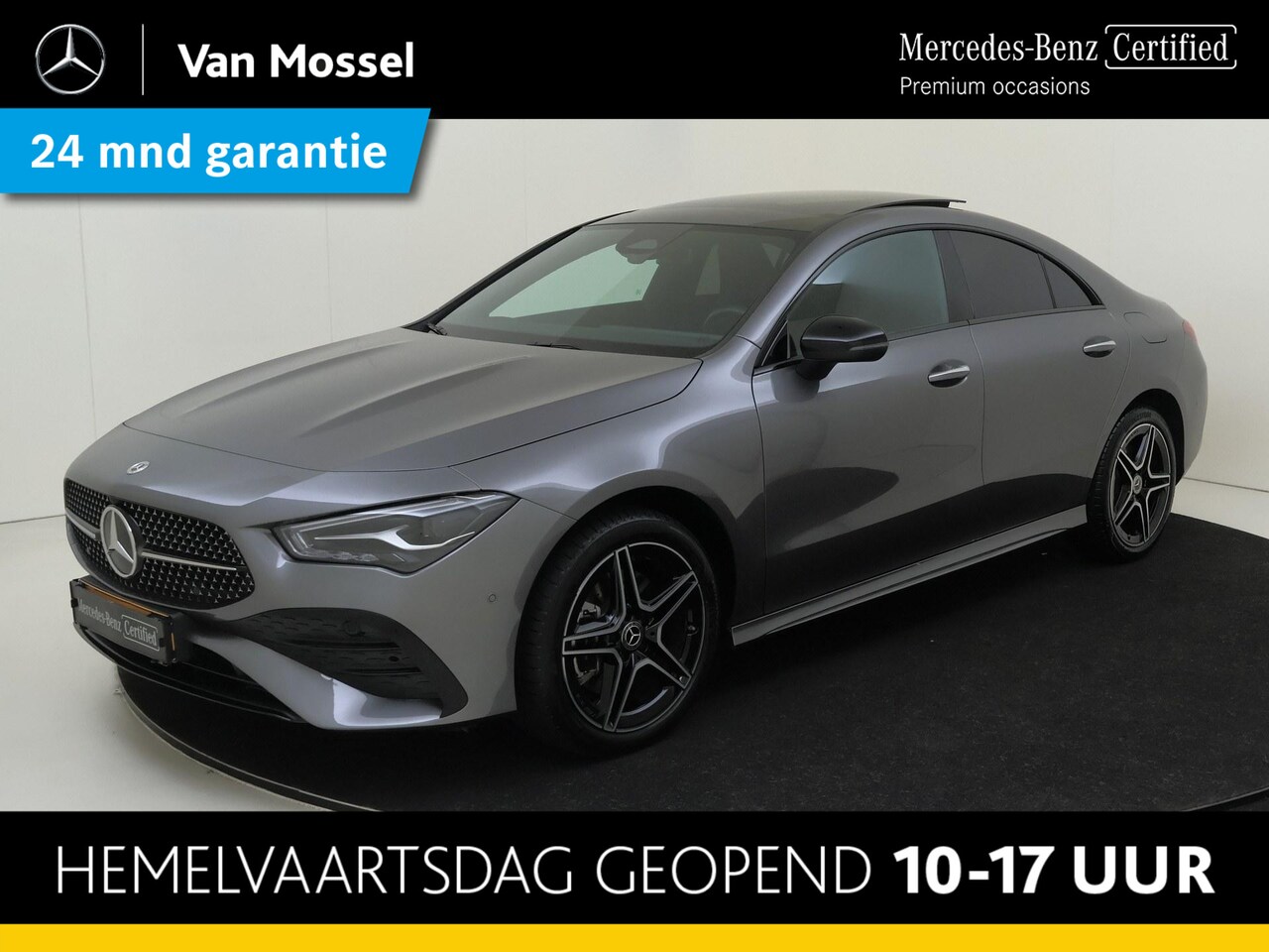 Mercedes-Benz CLA-Klasse - 250 e Star Edition / Stoelverwarming / Achteruitrijcamera / Panorama-schuifdak / Night-Pak - AutoWereld.nl