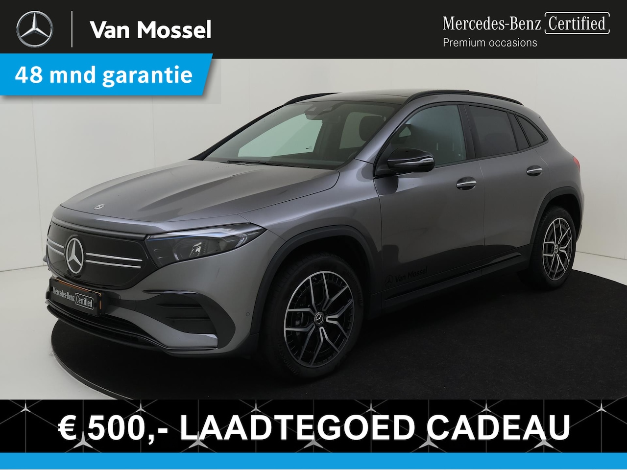 Mercedes-Benz EQA - 250 Sport Edition 67 kWh / Achteruitrijcamera / Stoelverwarming / Panorama-schuifdak / Sfe - AutoWereld.nl