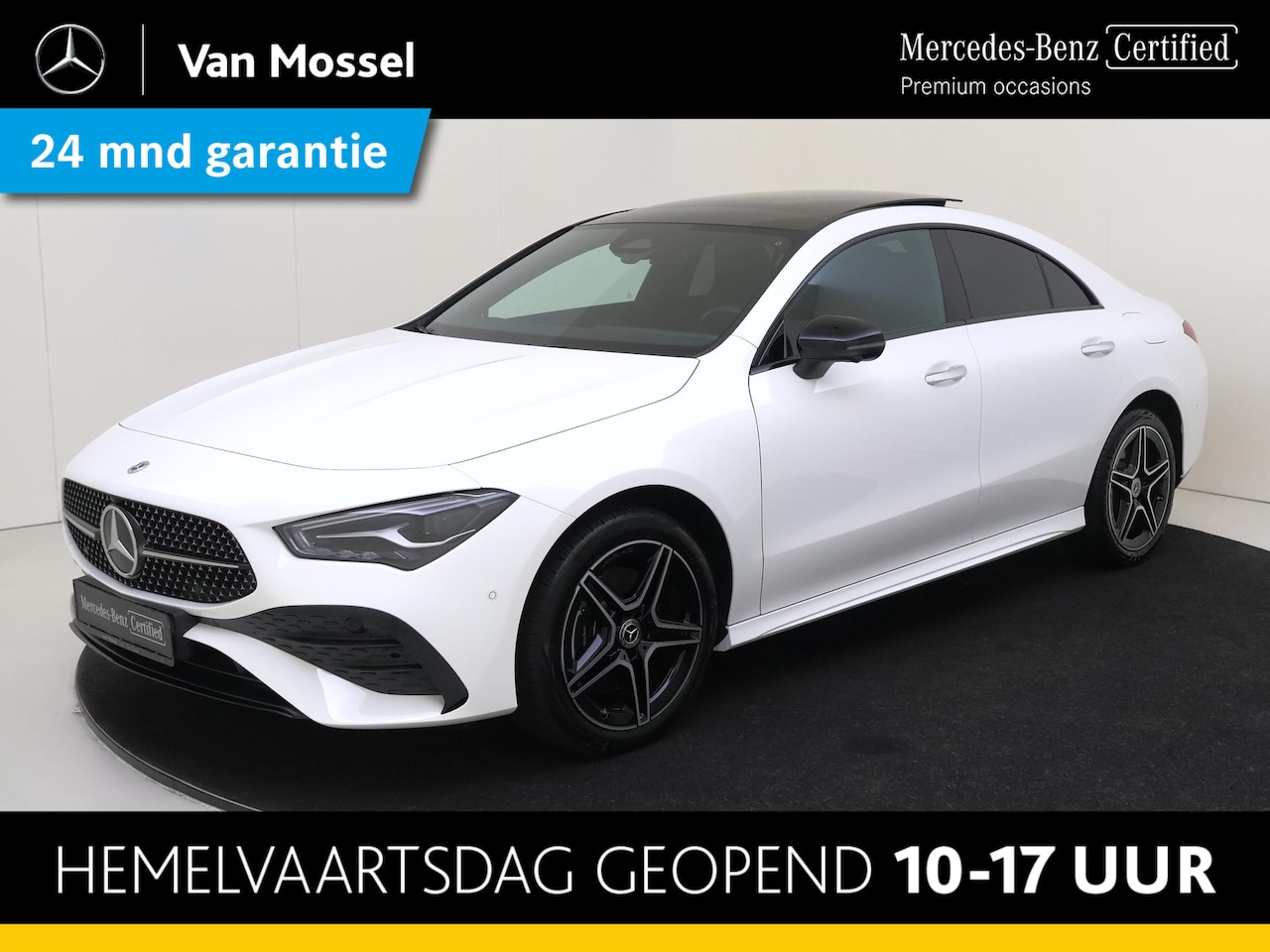 Mercedes-Benz CLA-Klasse - 250 e AMG Line / Stoelverwarming / Achteruitrijcamera / Night-Pakket / Panorama-schuifdak - AutoWereld.nl