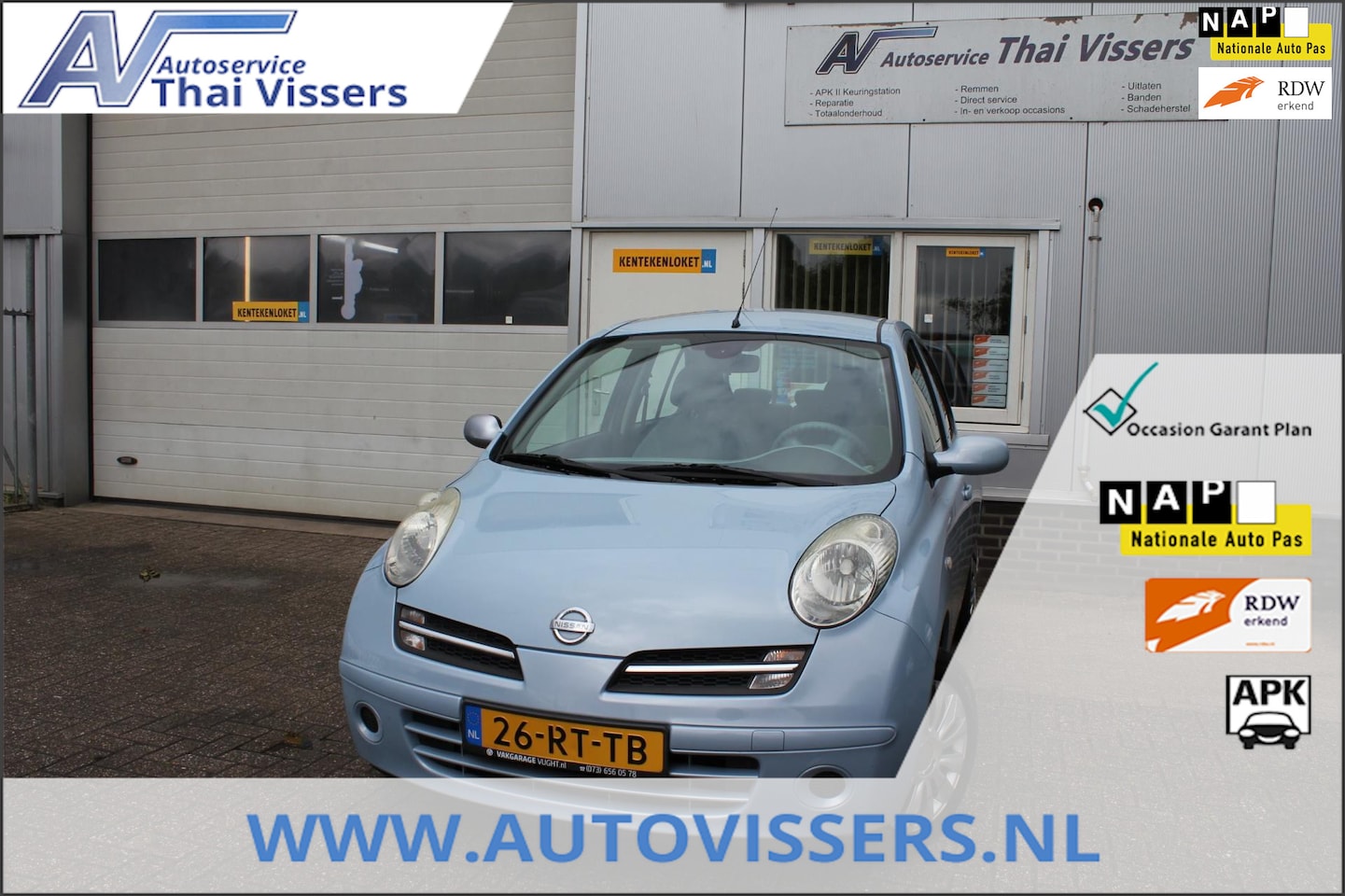 Nissan Micra - 1.4 Tekna 5Deurs Clima Elektr Pak Apk 6-7-26 - AutoWereld.nl