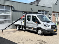 Ford Transit - 350 2.0 TDCI L3 DC Laadkraan Telefoonverbinding 3-Persoons Telefoonverbinding 1e eigenaar