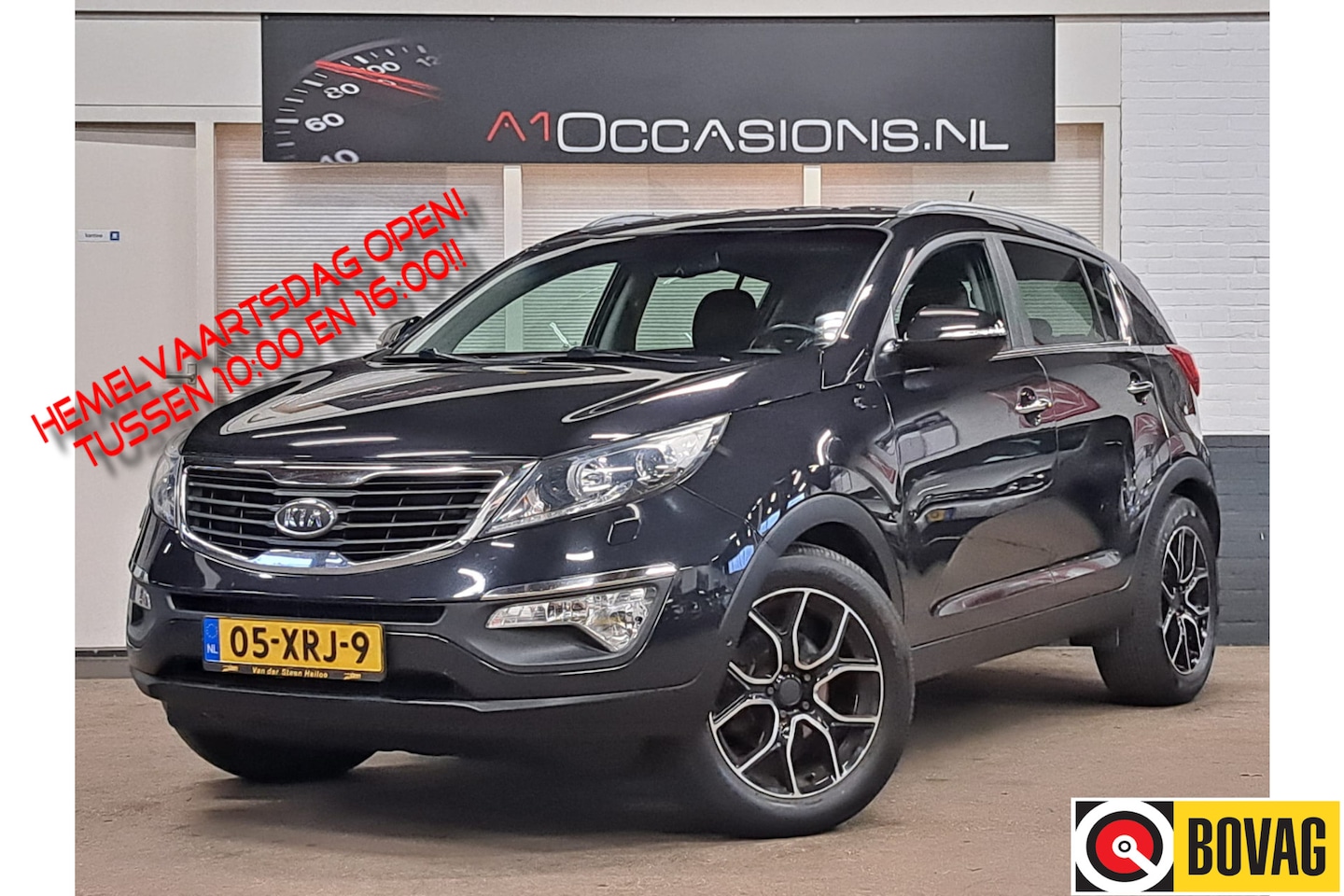 Kia Sportage - 1.6 GDI Super Pack + LEDER + NAVI + STOELVERWARMING !! - AutoWereld.nl