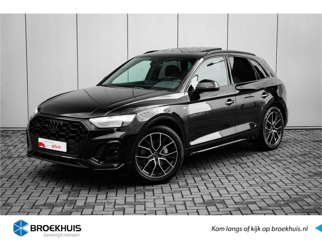 Audi Q5 - 50 TFSI e S edition Competition I Panoramadak I Luchtvering I Trekhaak | Rondomzicht camer - AutoWereld.nl