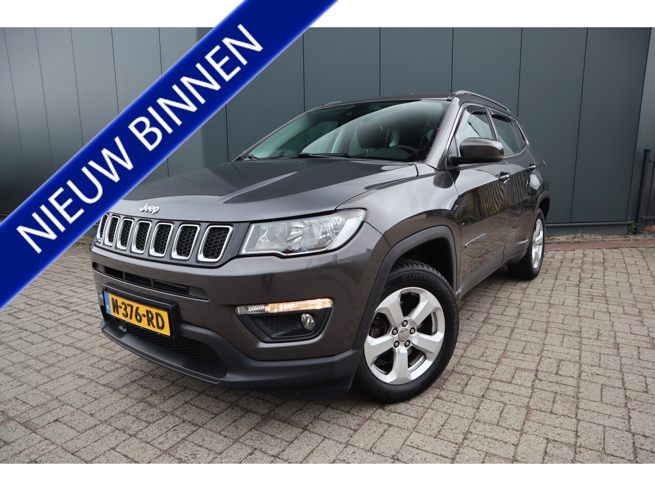 Jeep Compass - 1.4 MultiAir Longitude Airco  Dab  4 nieuwe all-season banden. - AutoWereld.nl