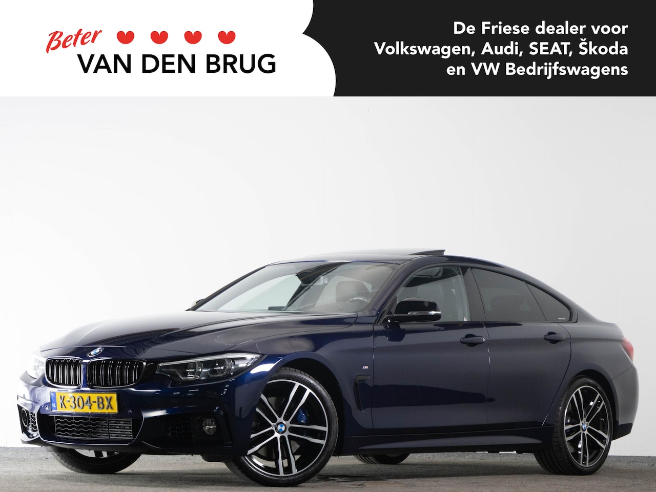 BMW 4-serie Gran Coupé - 418i 136 PK M-Sport AUTOMAAT | LED | Schuifkanteldak | 19 Inch Velgen | Stoel&Stuurwiel Ve - AutoWereld.nl
