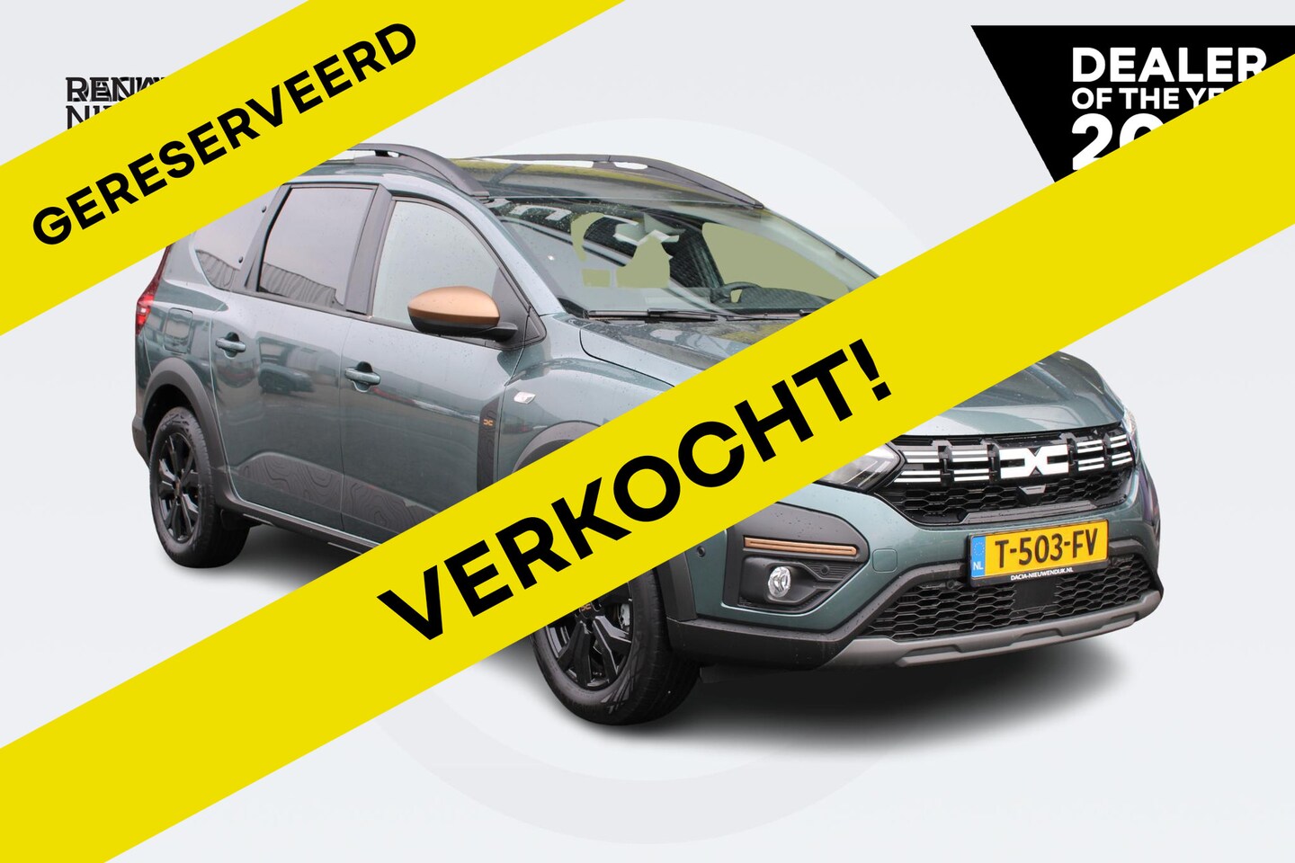 Dacia Jogger - 1.0 TCe 100 ECO-G Extreme 7p. | PACK MEDIA NAV | PACK EXTREME | CAMERA | PARKEERSENSOREN | - AutoWereld.nl
