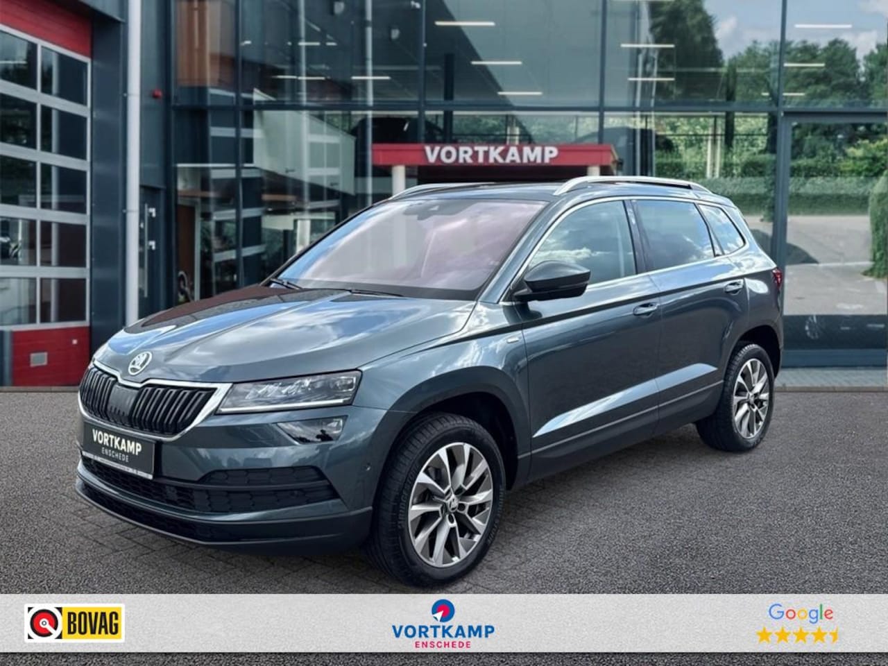 Skoda Karoq - 1.5 TSI DSG CLEVER TREKHAAK/CAMERA/CANTON/NAVI/ACC/STOELVERW/E-KLEP - AutoWereld.nl