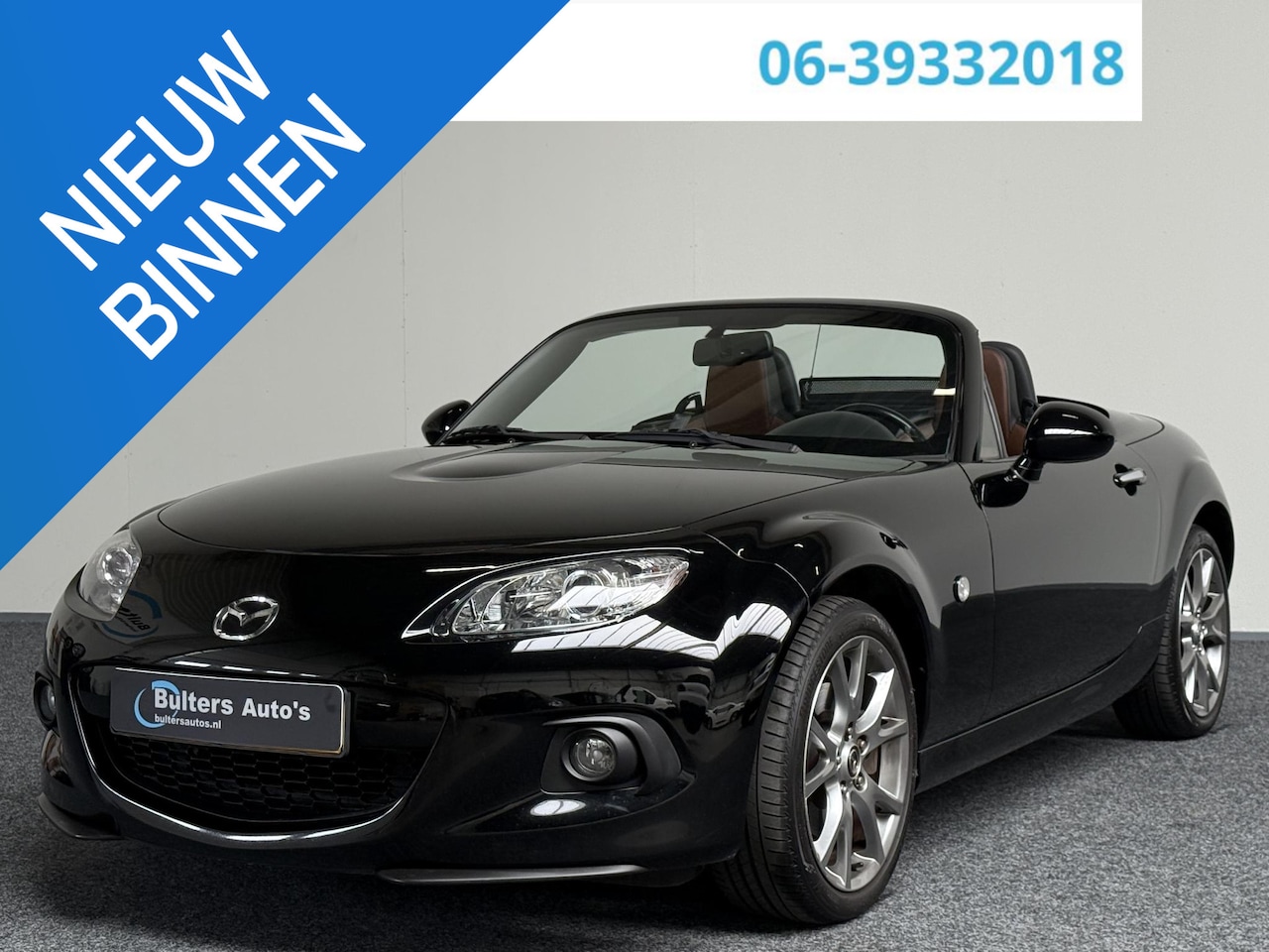 Mazda MX-5 Roadster Coupé - 1.8 Hanabi HARDTOP | LEDER | NAVI - AutoWereld.nl