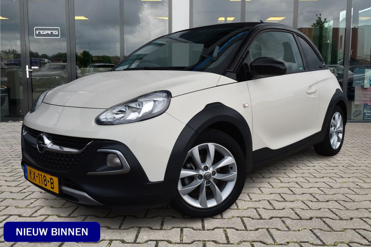Opel ADAM - 1.0 Turbo Rocks | Lichtmetaal | Half Leder | - AutoWereld.nl