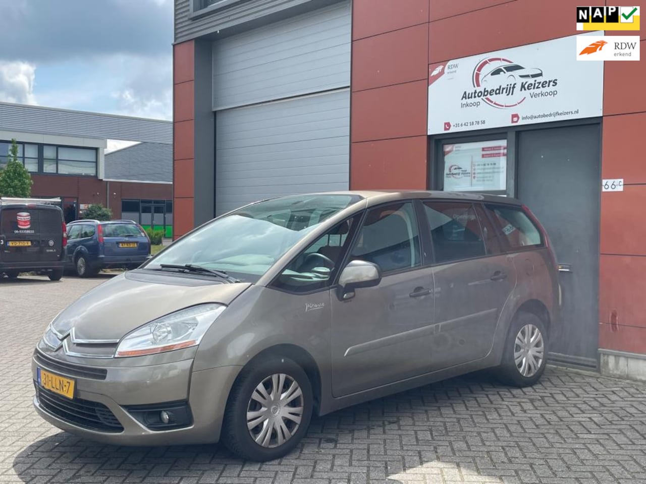 Citroën Grand C4 Picasso - 1.6 VTi Image 7P APK AIRCO CENTRAAL TREKHAAK - AutoWereld.nl